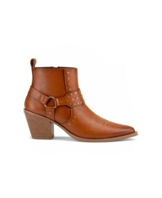 Women's Western Fashion Leather Booties
