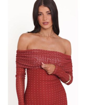 Women's Zeva Off Shoulder Maxi Dress