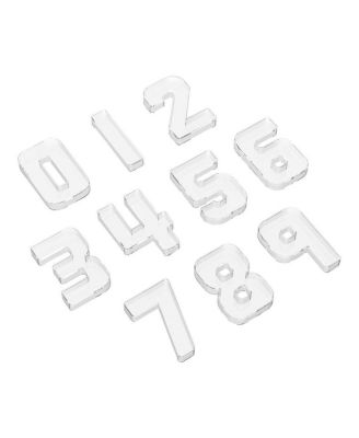 Numbers 0 through 9  Loose Parts Trays