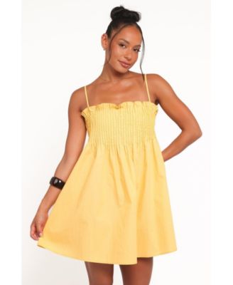 Women's Pleated Mini Dress