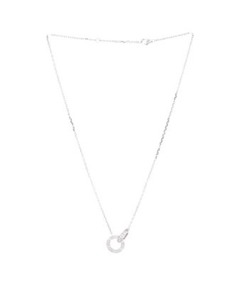 Love Interlocking Pave Necklace