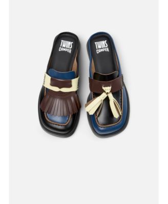 Women's Donna Twins Leather Clog