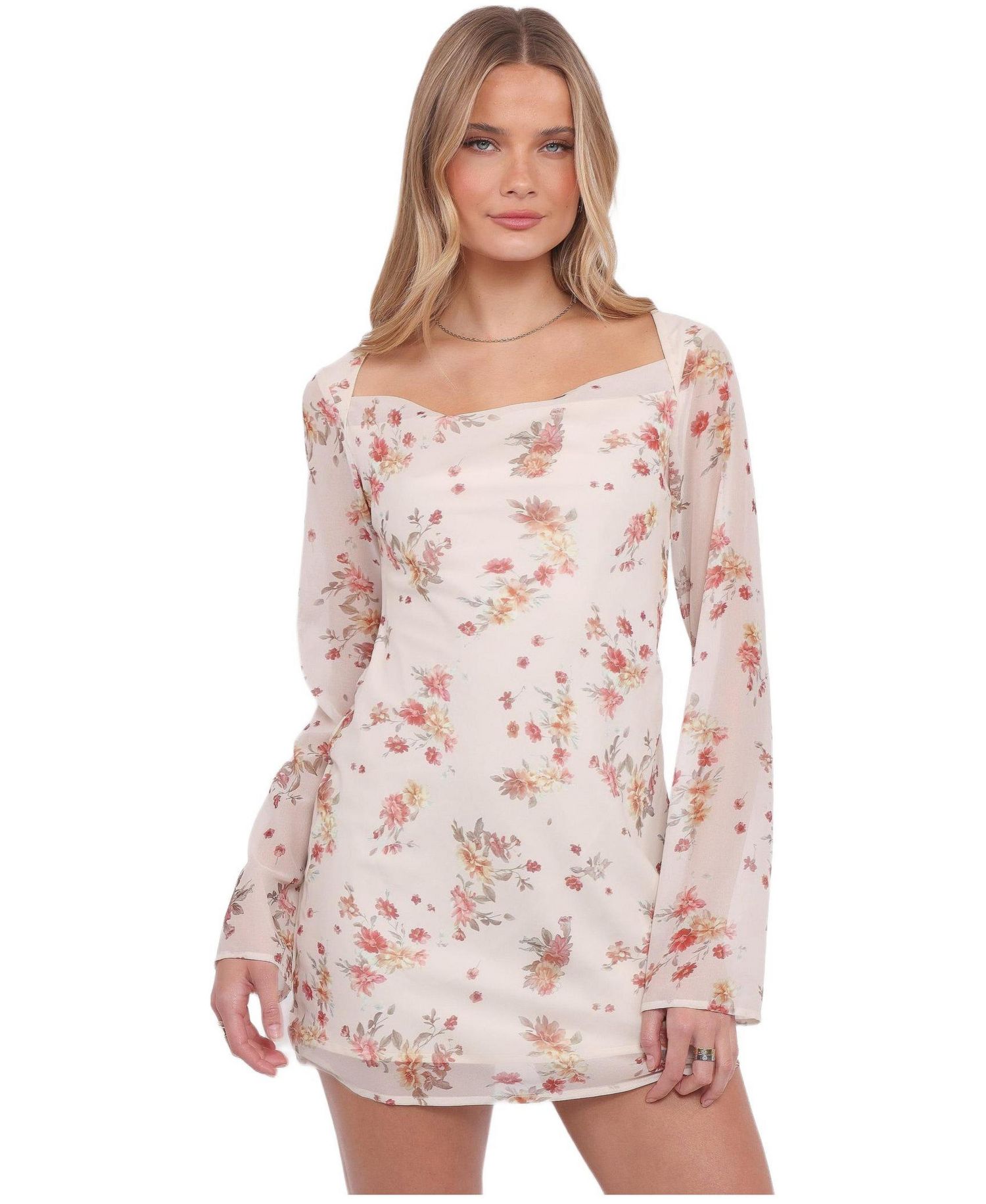 Women's Everlyn Long Sleeve Mini Dress
