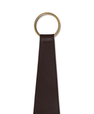 Women's Adjustable Leather Link Belt