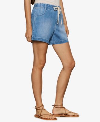 Women's Idyll Tie Denim Shorts