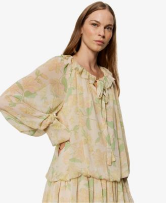 Women's Bubble Hem Tired Mini Dress