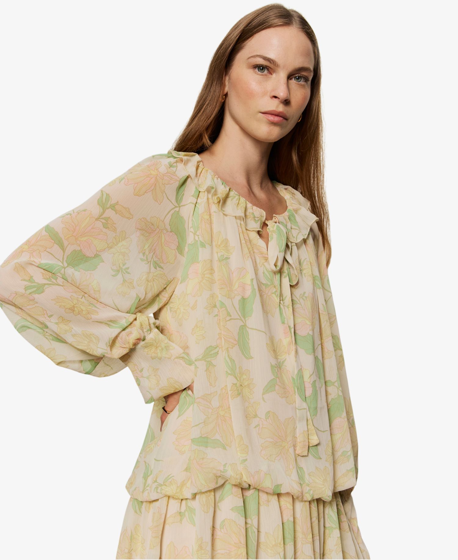Women's Bubble Hem Tired Mini Dress