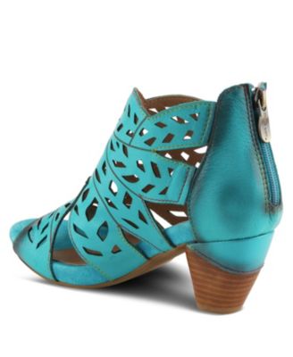 Spring Step Icon Sandals for Women - Ladies Casual Flats Platform Sandal - Hand Painting Summer Shoes for Womens