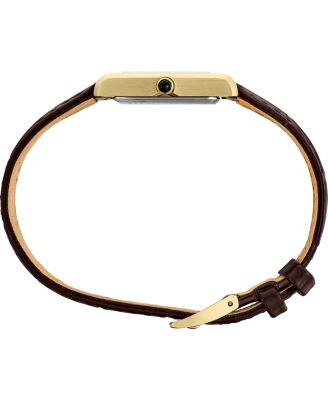 Women's Gold Stainless Steel Dial Bracelet Watch, 19.6mm