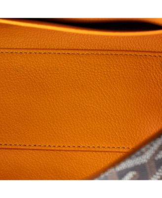 Mini Saigon Top Handle Bag Coated Canvas with Leather