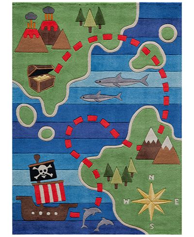 Momeni Lil Mo Whimsy LMJ-25 Pirate Multi Area Rugs