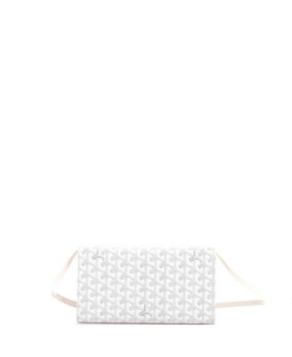 PM Monte Carlo Clutch with Strap Coated Canvas