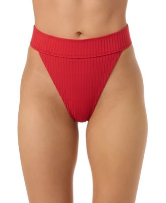 Women's Shorebreak Rib Santa Barbara High-Rise Bikini Bottom