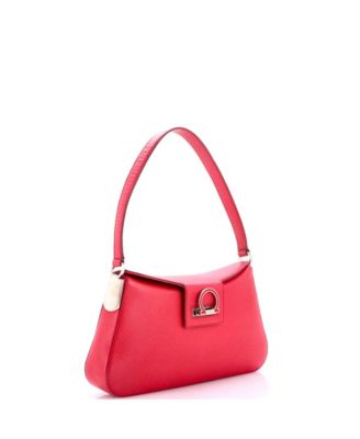 East West Trifolio Shoulder Bag Leather