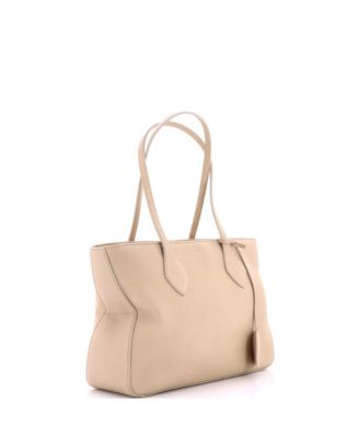 Medium Fold Side Star Tote Leather