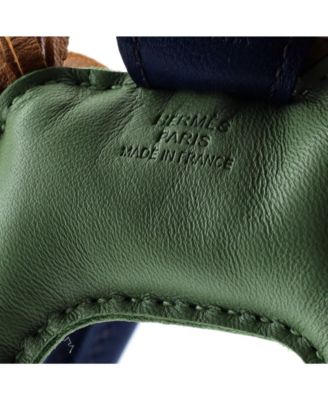 Pre-Owned HERMES PM GriGri Rodeo Bag Charm Leather