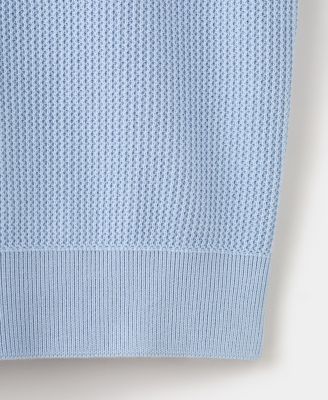 Men's Cotton Knitted Structure Polo Shirt