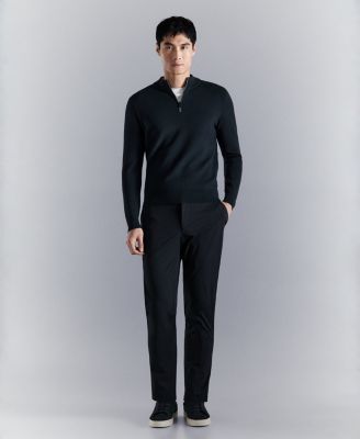 Men's Comfort Stretch Zip-Up Sweater