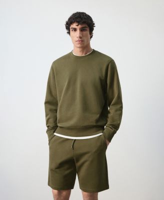 Men's Cotton Regular-Fit Sweatshirt