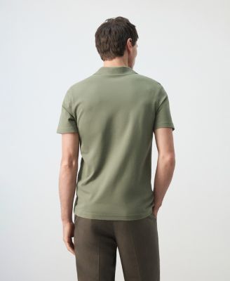 Men's Slim Fit Pique Polo Shirt