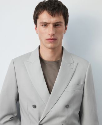 Men's Amalfi Slim-Fit Double-Breasted Blazer