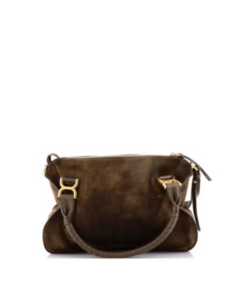 Medium Marcie Shoulder Bag Suede