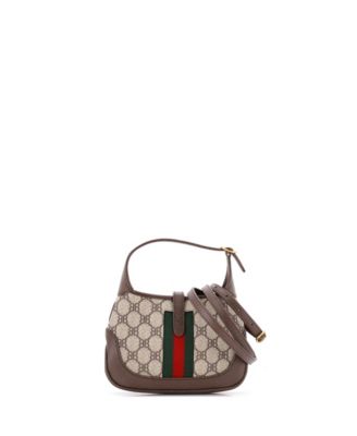 Mini x Gucci The Hacker Project Jackie 1961 Hobo BB Coated Canvas