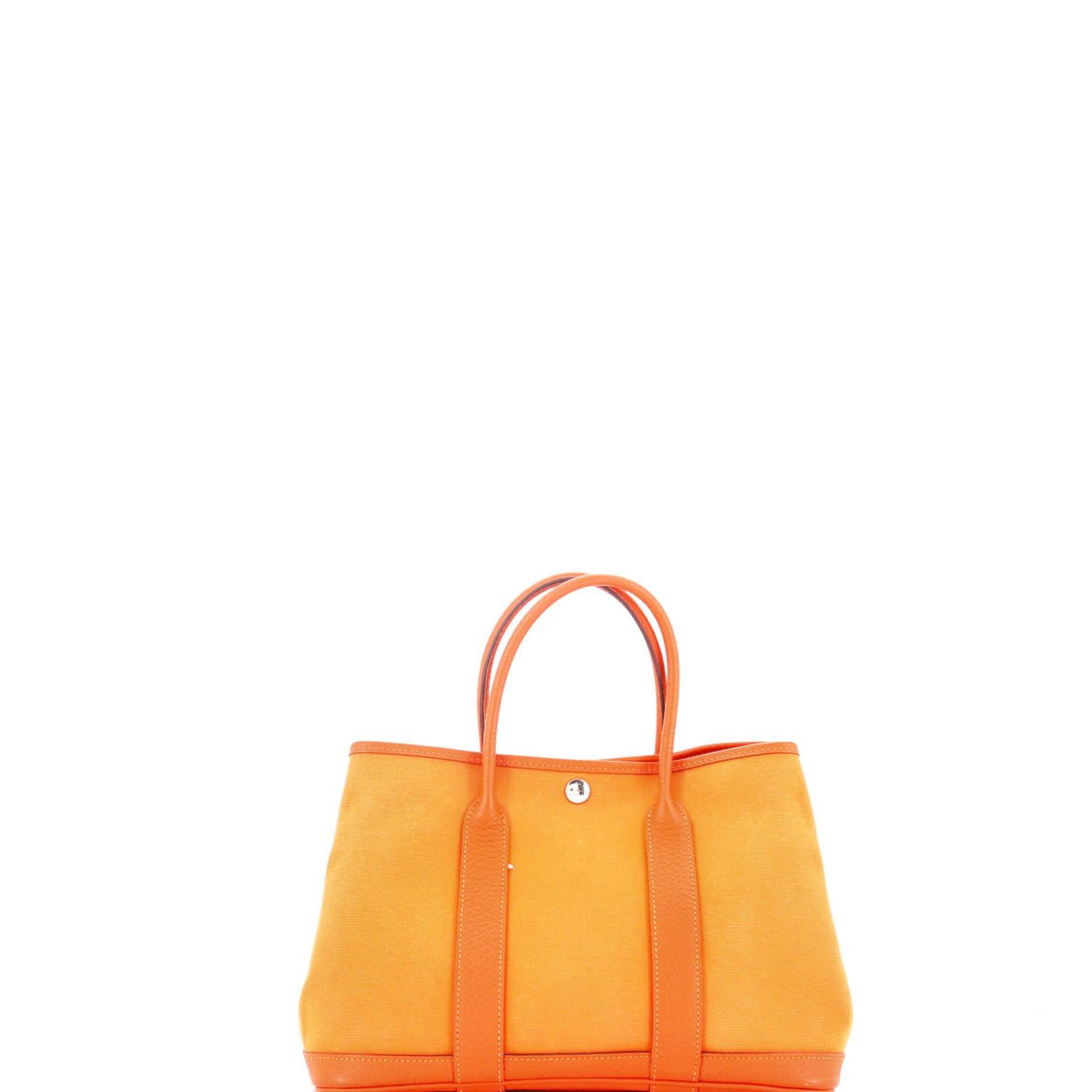 30 Garden Party Tote Toile and Leather