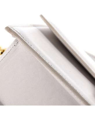 Long Le Bambino Top Handle Flap Bag Leather