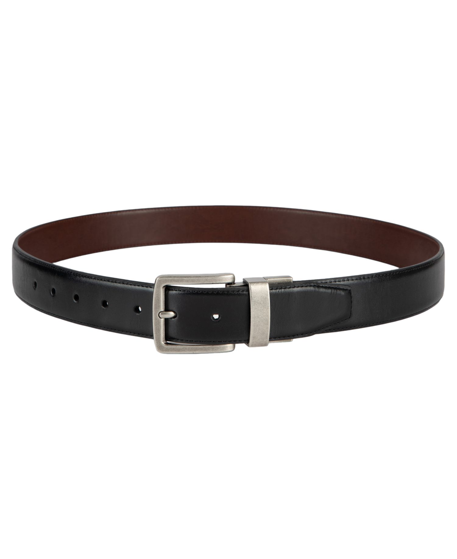 Men's Two-In-One Reversible Dress Belt