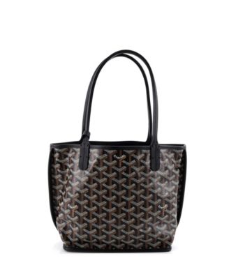 Mini Anjou Reversible Tote Coated Canvas