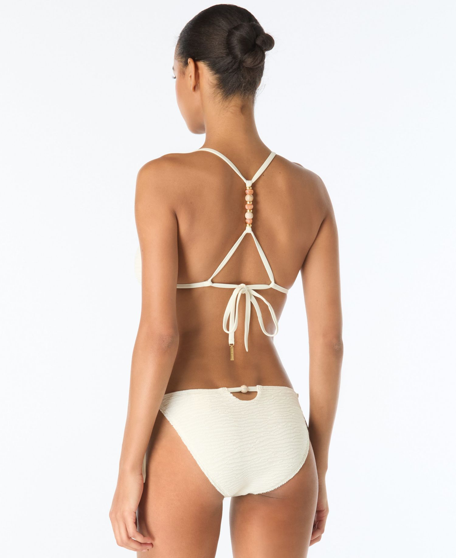 Women's Side-Tie Bead String Bottoms