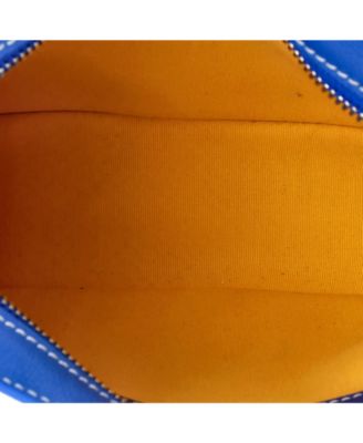 Hirondelle Shoulder Bag Coated Canvas and Leather