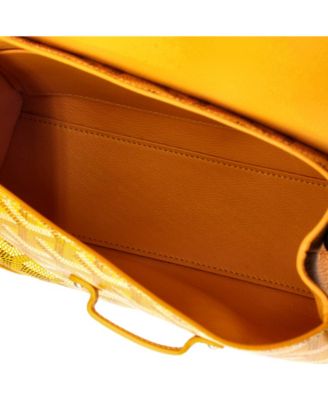 Mini Saigon Top Handle Bag Coated Canvas with Leather