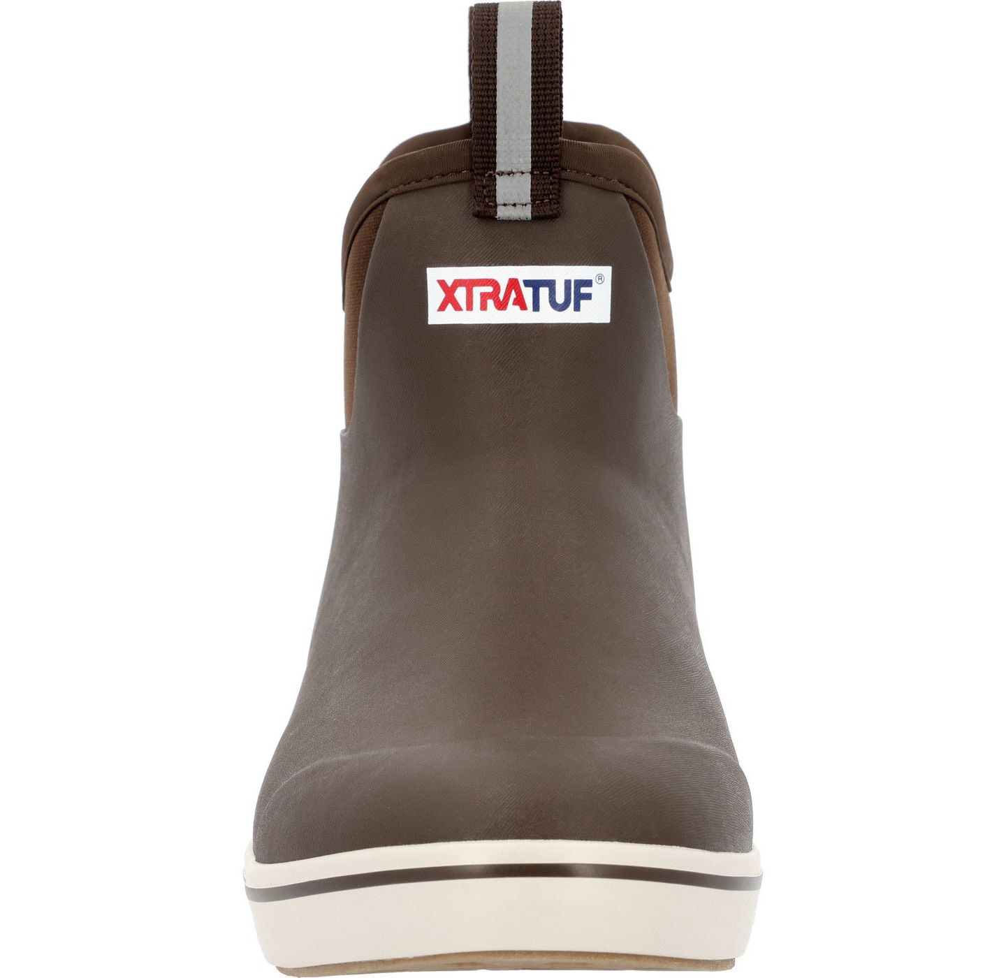 Мужские ботинки XTRATUF Fleece Lined Ankle Deck Boot, цвет: Коричневый — фото 4