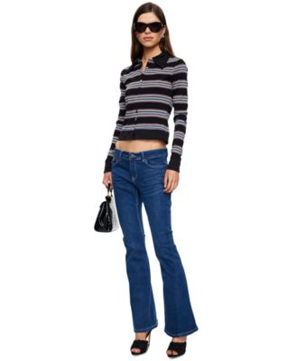 Women's Bada Bing Jersey Long-Sleeve Collared Top