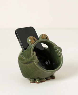 Acoustic Frog Ceramic Amplifying Phone Speaker
