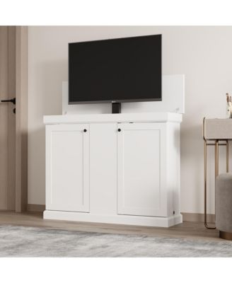 50" Automatic Lifting TV Stand with Remote Control and Safety Limiter