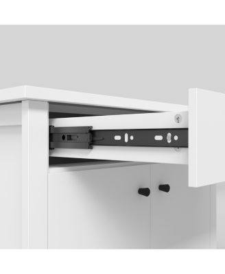 Freestanding Bathroom Storage Cabinet, Washer Dryer Laundry Pedestal