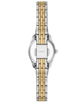 Women's Scarlette Mini Three-Hand Two-Tone Stainless Steel Watch, 20mm
