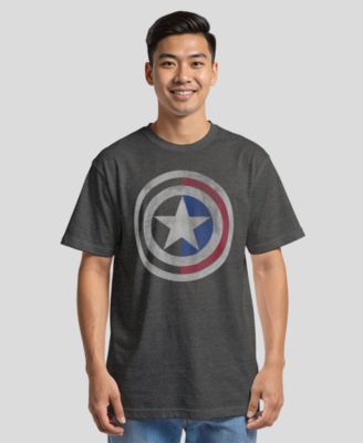 Men's Captain Half Shield Short Sleeve T-shirt