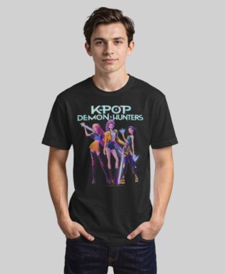 Men's K-Pop Demon Hunters Hero Group T-Shirt