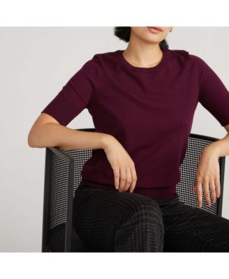 Plus Size Savvy Fine Knit Sweater Top