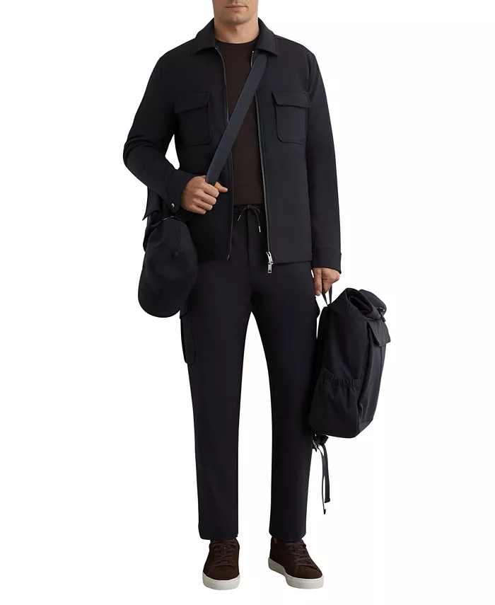 Men's Oshei Technical Quilted Zip-Front Overshirt - thumbnail 2