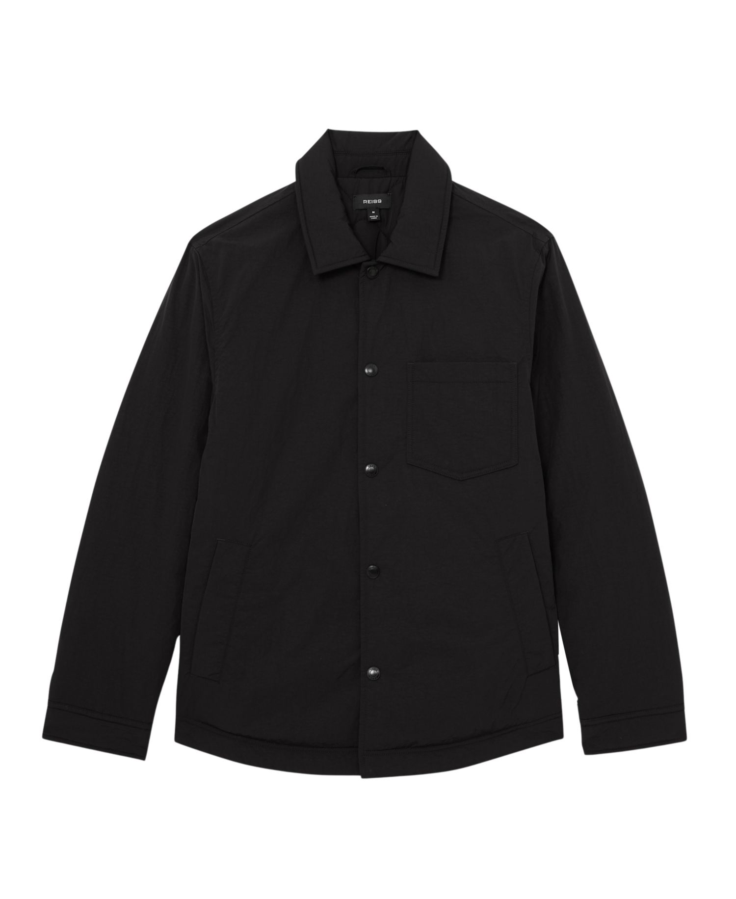 Men's Vasey Quilted Press-Stud Overshirt