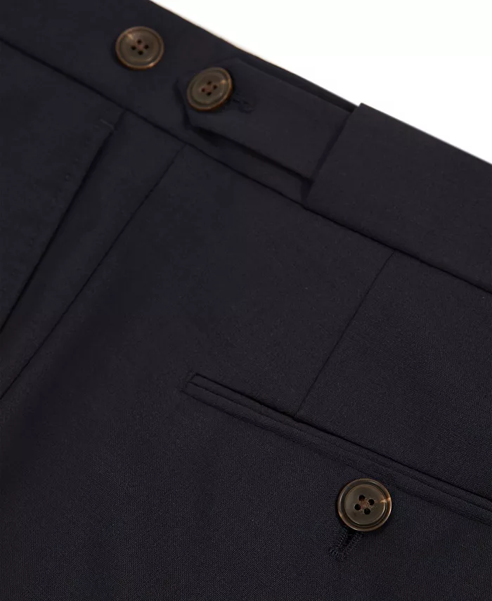 Men's Promise Tailored-Fit Wool-Blend Suit Pants - thumbnail 4