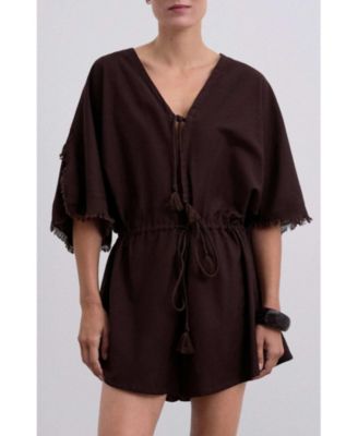 Women's Shortrustic Linen