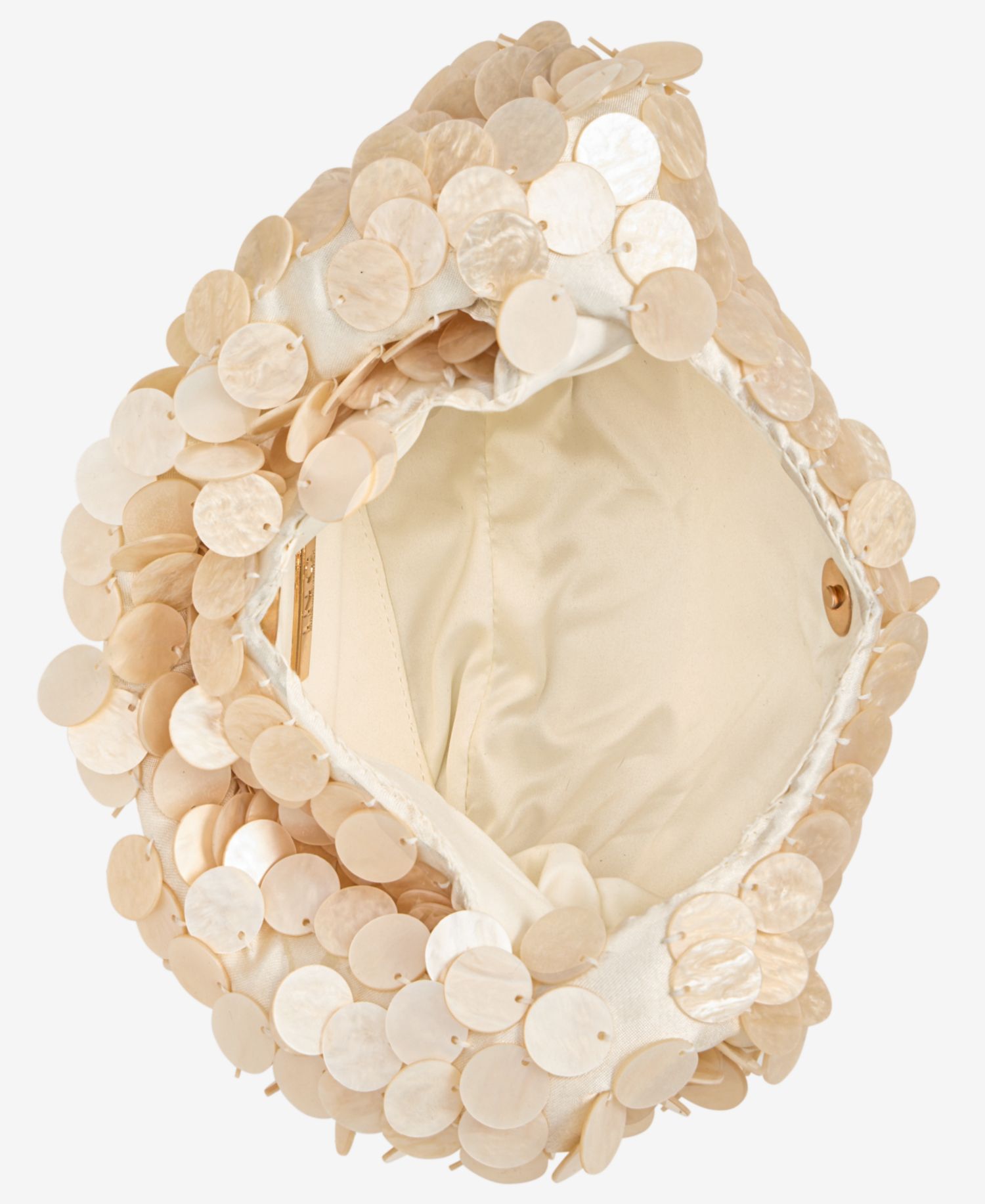 I.N.C International Concepts Mini Hobo Shell Paillettes
