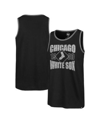 Men's Black Chicago White Sox Upload Franklin Tank Top