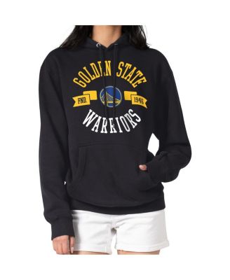 Women's Black Golden State Warriors City Pullover Hoodie